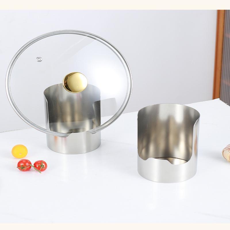 Stable Stainless Steel Spoon Holder Easy To Clean Stainless Steel Spatula Holder Heat-Resistant Soup Spoon Rack Dinning Table