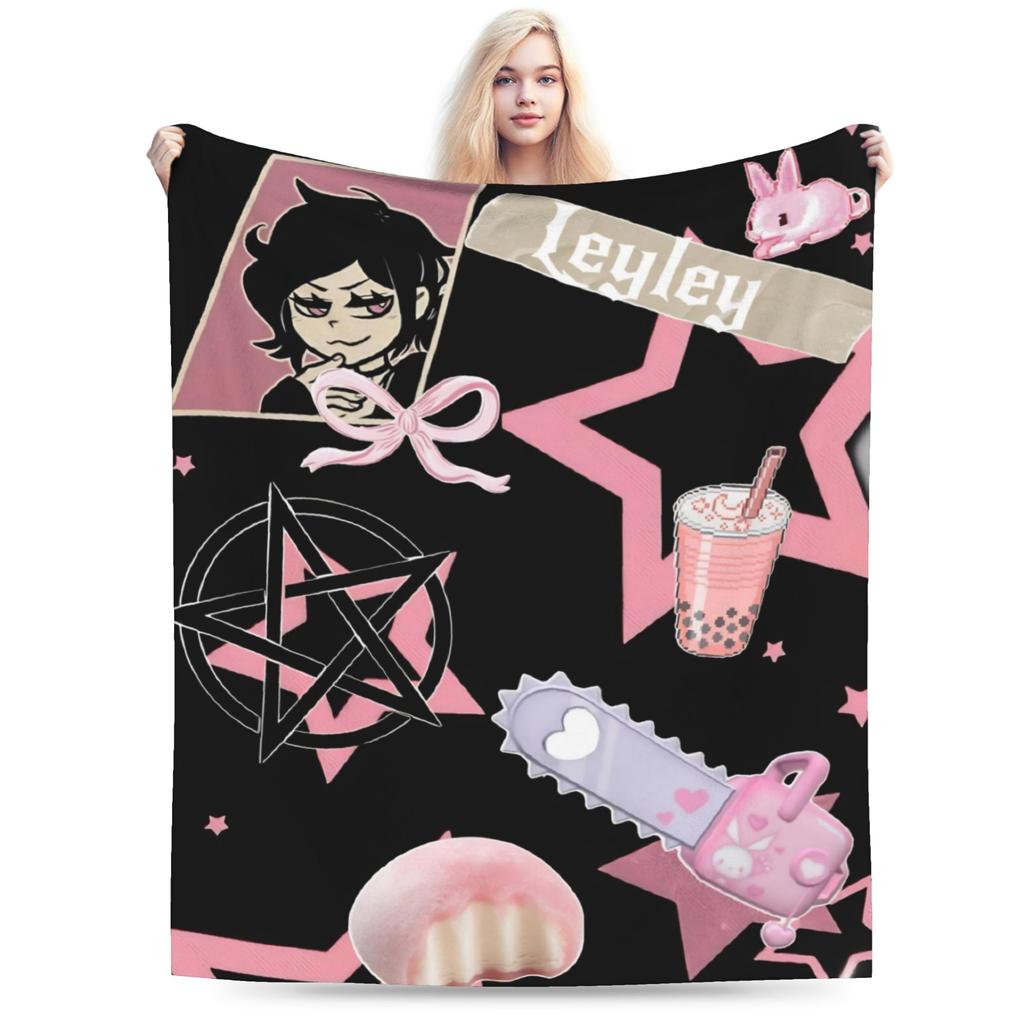 Der Sarg von Andy und Leyley Spiele Decken Super Weich Fleece Gemütlich Geschenke Überwurf Decke Bettbezug