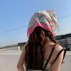 Women Flower Printed Headscarf Sun Protection French Pastoral Style Boho Lightweight Travel Picnic Outdoor Girls Scarf
