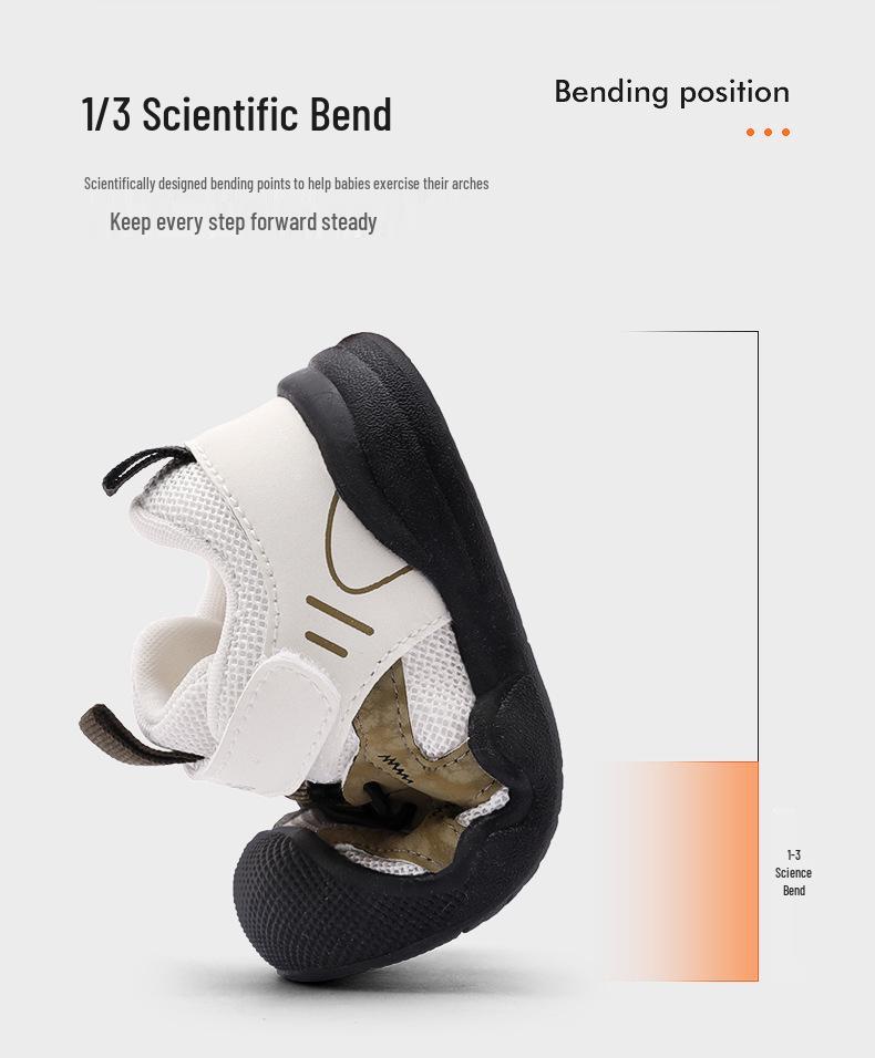 2025 Neue Kleinkind-Schuhe mit weicher Sohle für Jungen & Mädchen – Frühjahrskollektion