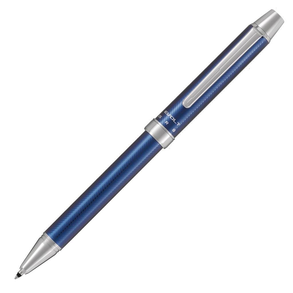 Pilot Ballpoint Pen Evolto Herringbone BB Herringbone Blue Black BTHE150RHBB Multi-function 2+1
