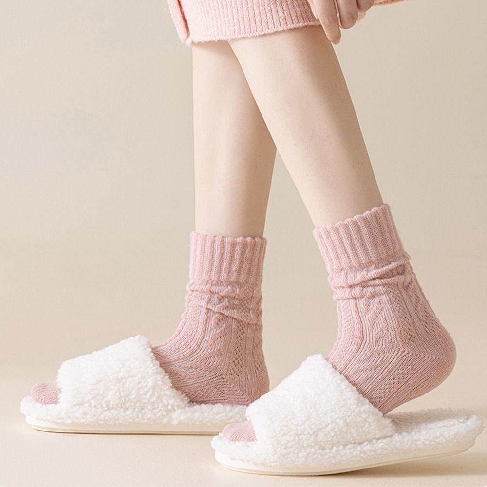 Chaussettes Épaisses Hiver Chaudes Chaussettes de Sol Chaussettes Éponge Hiver Chaud Chaussettes de Sommeil