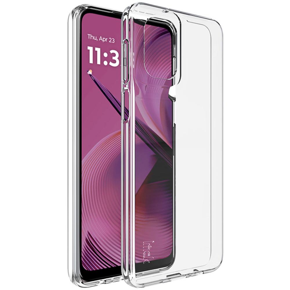 

IMAK UX-5 Series For Motorola Moto G55 5G Case Protective Soft TPU Phone Cover Transparent
