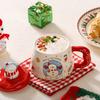 2025 Christmas Cup Creative Mug with Lid Breakfast Cup Ceramic Coffee Cup High Value Birthday Gift