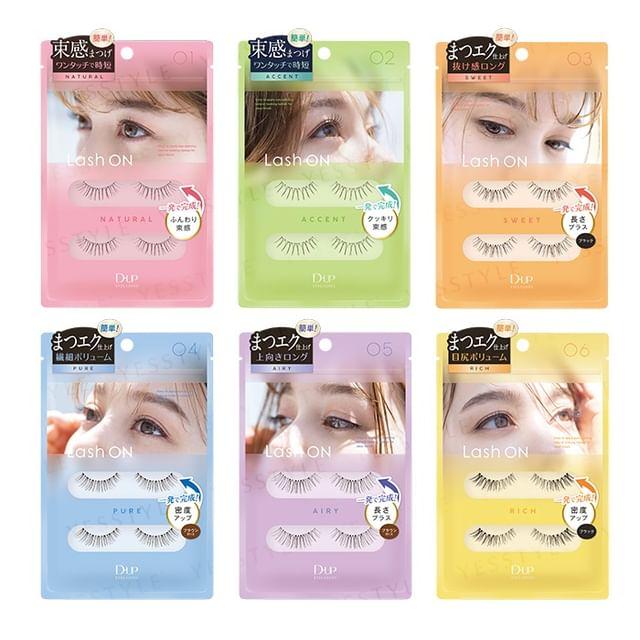D-up - Eyelash Lash On 06 Rich - 2 pairs