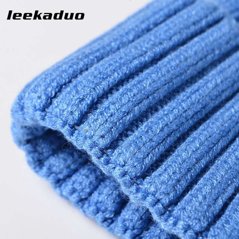 Korean Knitted Cold Hat Couple's Hip Hop Street Hat Short Dome Hat Winter Warm Hat