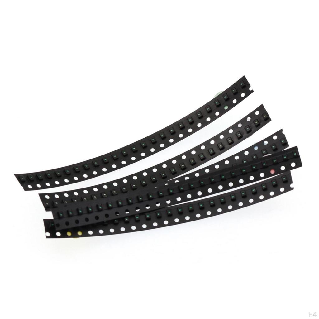 ( x 20 pcs = 100 pcs) 0805 SMD LED Lights Assorted Kit, Bright Lighting Bulb Lamps,Electronics