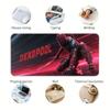Mouse Pad Game Console Pad Keyboard Mouse Pad Desk Accessories Computer Laptop Pad Office Pad Anti Slip Marvel Deadpool Cool