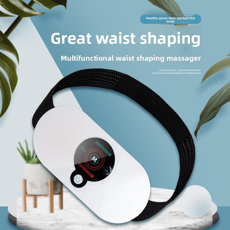 Novo Cinto de Massagem, Cinto Inteligente Sem Fio para Carregamento Fashion, Máquina para Rejeição de Gordura, Amassadeira Abdominal, Instrumento de Massagem para Cintura