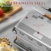 Stampo Pressione Tofu Acciaio Inossidabile 304 Stampini per Formaggio Set Stampo Tofu Fatto in Casa con Vaschette Panno Filtrante per Accessori da Cucina
