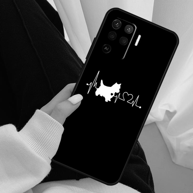 West Highland Terrier Westie Case For Oppo A40 A60 A80 A5 Pro A15 A16 A17 A57 A77 A94 A74 A54 A76 A96 A18 A38 A58 A78 A98