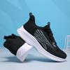 New White Pink Women Sports Shoes with Soft Soles Lightweight Student Running Shoe Mesh Breathable Casual Mesh Flat Sneakers 42