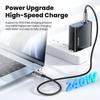 Toocki 240W USB C To Type C Cable PD3.1 48V 5A Super Fast Charging Cable Type C For 15 Samsung S23 Huawei Macbook