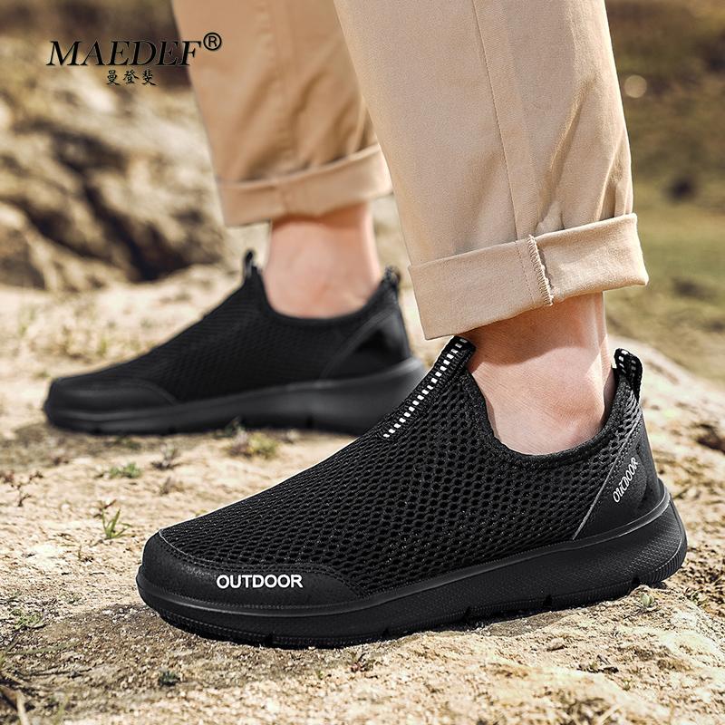 MAEDEF Shoes for Men Summer Casual Shoes Man Breathable Male Sneakers Lightweight Comfortable Mens Trainers Men's Running Shoes