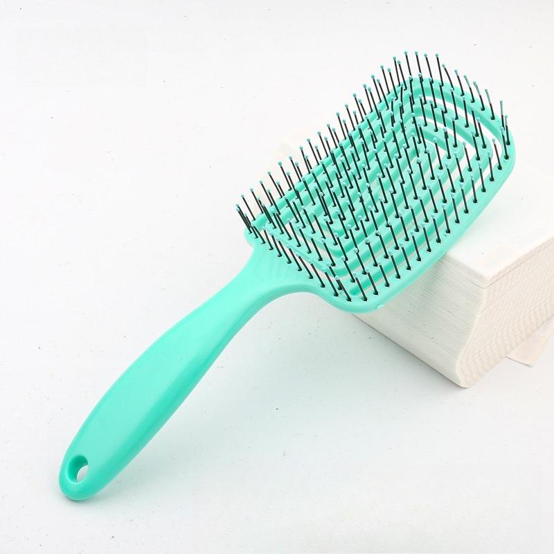 Back-shaped Mosquito Coil TT Comb Hair Styling Set, Straight Hair, Eight-claw Ribs Comb, Hollow Massage Comb