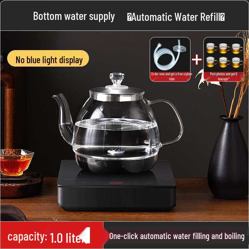 Automatic Temperature-Controlled Electric Kettle for Tea with Integrated Boiler