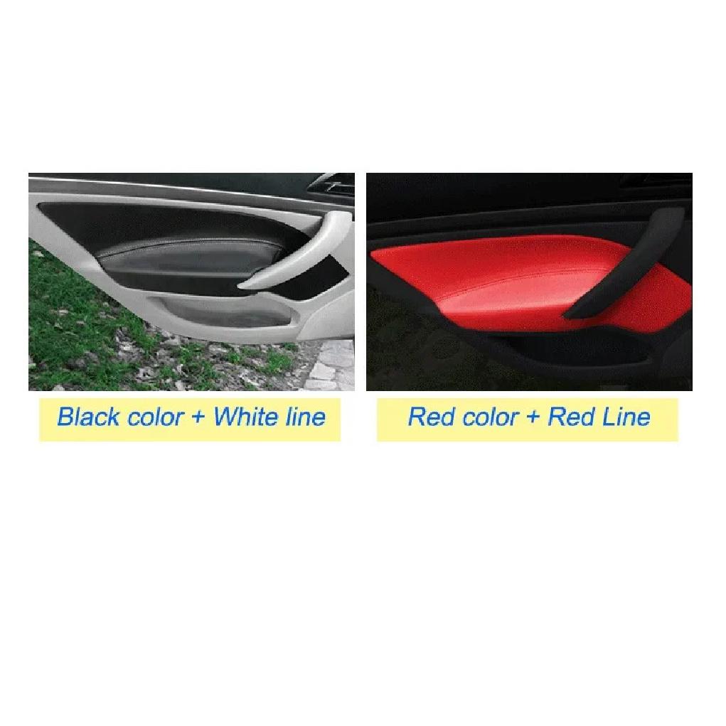 Left Hand Drive Soft Leather Door Panel Cover For Skoda Octavia 2007 2008 2009 2010 2011-2014 Car Door Armrest Panel Cover Trim