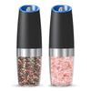 Electric Pepper Grinder Salt And Pepper Grinder Adjustable Coarseness Spice Mill With Led Light Kitchen Tool