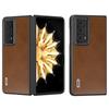 ABEEL Folding Phone Case for Honor Magic V2 5G,Cowhide Texture PU Leather Coated PC Back Cover