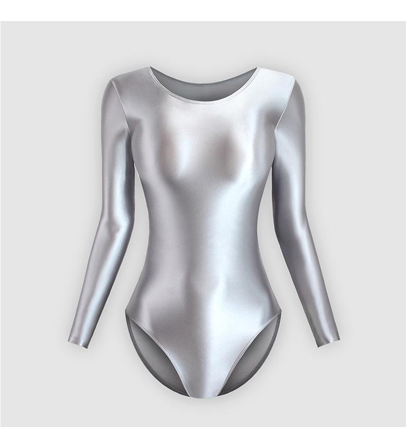 

Дорослий Леотард з Довгим Рукавом для Йоги та Балету з Блиском Standard XXL