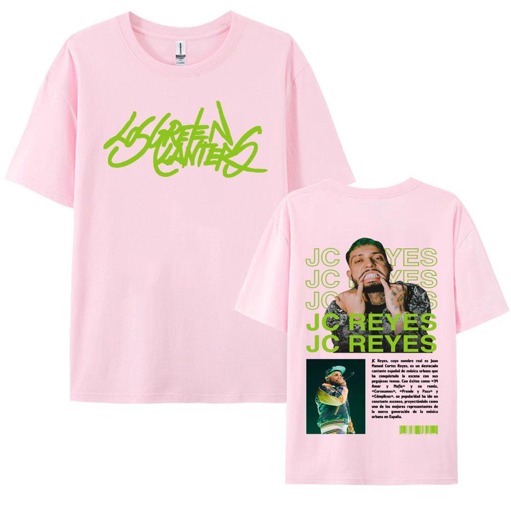 Rapper Jc Reyes Album Tour 2025 Merch T Shirts Unisex Women Streetwear Hip Hop T Shirt Fashion Casual Short Sleeve Cotton Tshirt