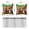 Custom Disney Bambi Anime Pillow Covers Decoration Modern Film Cartoon Deer Outdoor Cushions Square Pillowcase