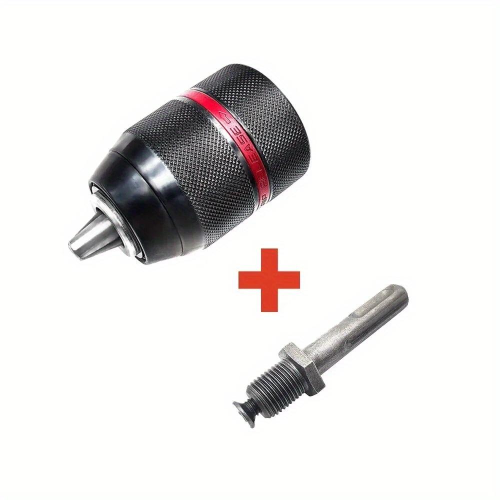 3 Pcs/set Metal Heavy Duty 1/2-20UNF 13mm Keyless Drill Chuck Hex Shank/SDS/Socket Square Female Adaptor Hardware Tool Professional