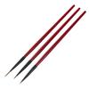 3pcs/set 5/7/11mm Nail Art Liner Painting Brush Thin Stripe Line Drawing Pen DIY UV Gel Tips French Design Manicure Tool