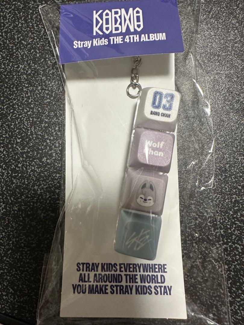 

[USED] KARMA SKZOO KEYCAP KEYRING Wolf Chan