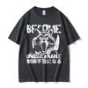 Become Ungovernable Graphic Tshirts Funny Japanese Style Amazed Raccoon Meme T Shirt Unisex Women Cotton High Quality T Shirt Tops