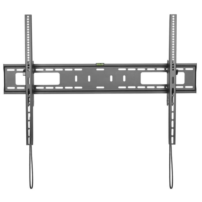 Support Mural Fixe Pour Téléviseur Inclinable 75kg Maximum Vesa 900-600 Jusqu'à 100 Pouces Couleur Noir