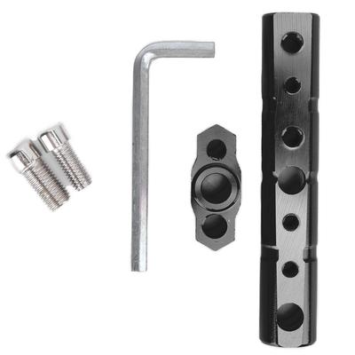 Motorcycle Handlebar Extender Mount Multifunction Universal Replacement for KAWASAKIBlack