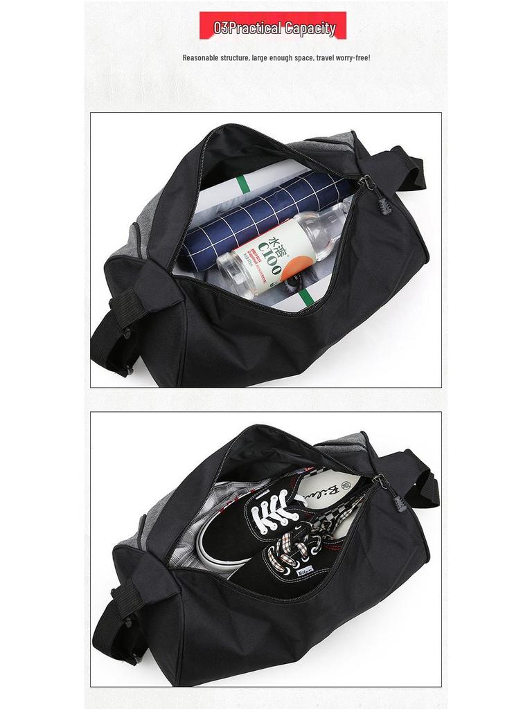 Pánská přizpůsobitelná sportovní fitness taška - Cestovní, Outdoorová, Přenosná a Batoh přes tělo