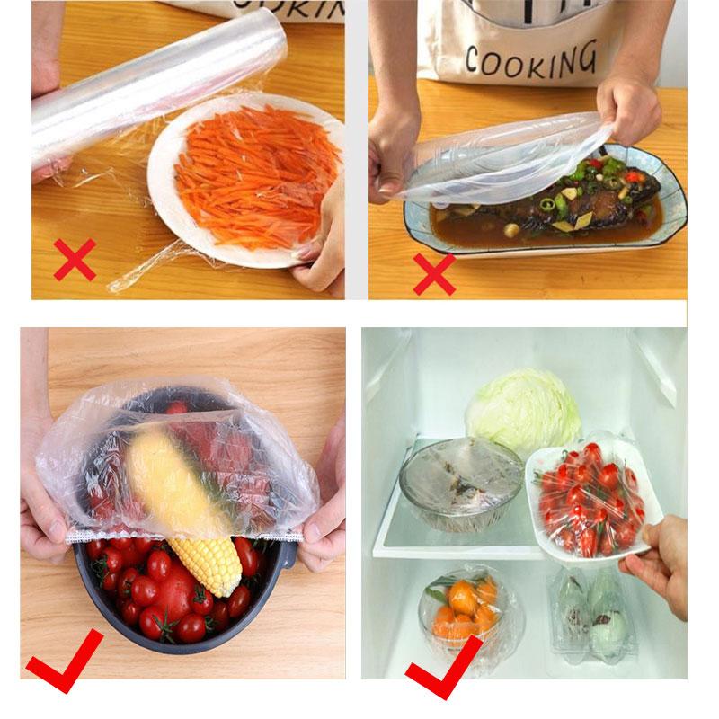 Reusable Durable Food Storage Covers For Bowls Elastic Plate Covers Bowl Covers