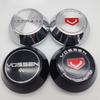 4Pcs/set Vossen Logo Centre Caps For Rims 60mm 64mm 65mm 68mm 69mm Wheel Hub Caps Wheel Covers Car Rims Tire Accessories