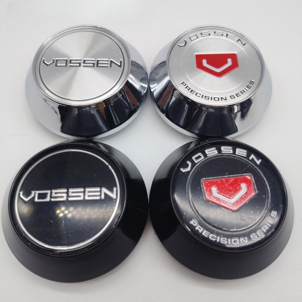 4Pcs/set Vossen Logo Centre Caps For Rims 60mm 64mm 65mm 68mm 69mm Wheel Hub Caps Wheel Covers Car Rims Tire Accessories
