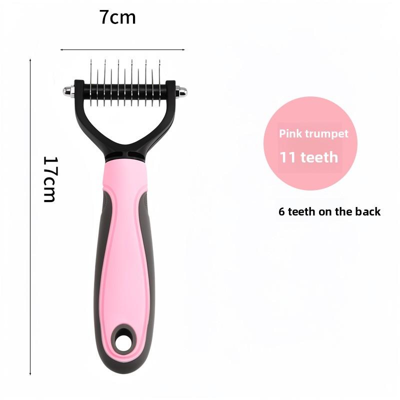 Pet Hair Remover for Cats and Dogs - Thinning Hair Tool To Remove Dander - Hair Shaving Tool for Dogs - Pet Hair Brushing Supplies for Cats