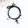 Lover Men Zinc Zinc Alloy Friends Valentine's Day Gift Couple Bracelet Magnet Wristband Eachother Hand Rope