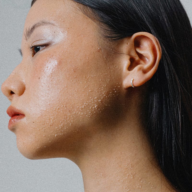 SCALETTO WS013 Silver 925 Screw Huggie Earrings