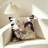 I-Ineffable Husbands Crowley Aziraphale  Square Double-Sided printed Pillow Case Bedroom Bedside Pillow Sofa Cushion Cover