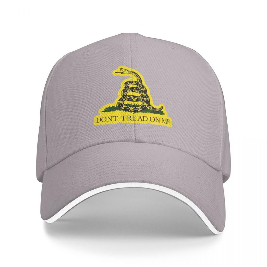 Dont Tread On Me Gadsden Baseball Caps Snapback Baseball Hats Breathable Casual Casquette Outdoor Unisex
