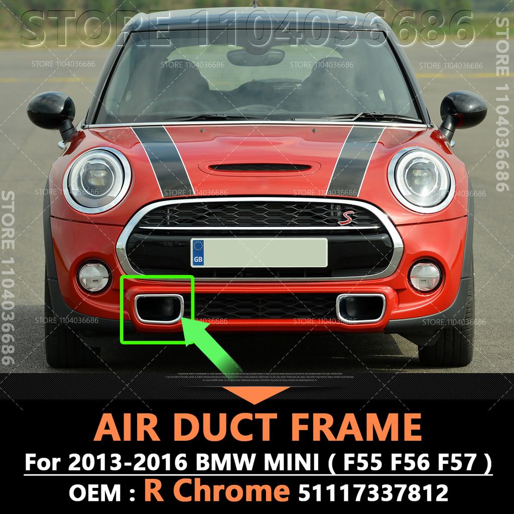 For 2013-2016 F55 F56 F57 BMW MINI Cooper Front Bumper Cover Air Duct Frame 51117337809 51117337810 51117337811 51117337812