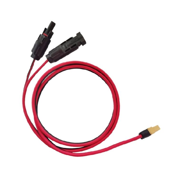 

Подовжувальний кабель з роз ємом XT60 (мама) 12AWG для RV, човнів, дроту для зарядки сонячної панелі 0.6