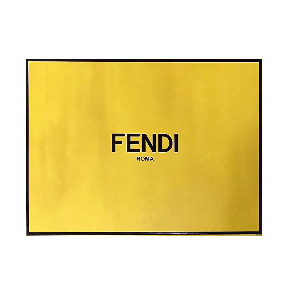 FENDI T-Shirts Men's White Crew Neck Moderate Straight Fit FAF682AN68F1KRQ