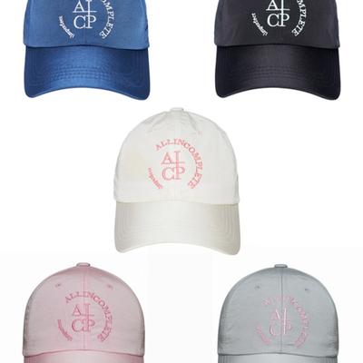 ALLINCOMPLETE Rundes Logo Nylon Baseballkappe (5 Farben)