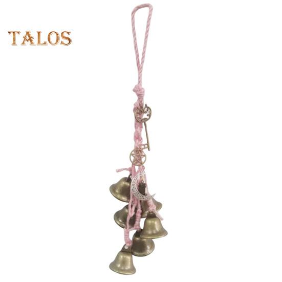 Witch Bells Door Knob Metal Hanging Wicca Bells Wiccan Magic Wind Chimes for Home Decor Spiritual Protection Witchcraft Wicca Supplies