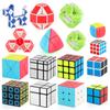 Unique Panxin Shaped Magic Cube Set With Colorful Three Layered Cubes For Brain Teasers