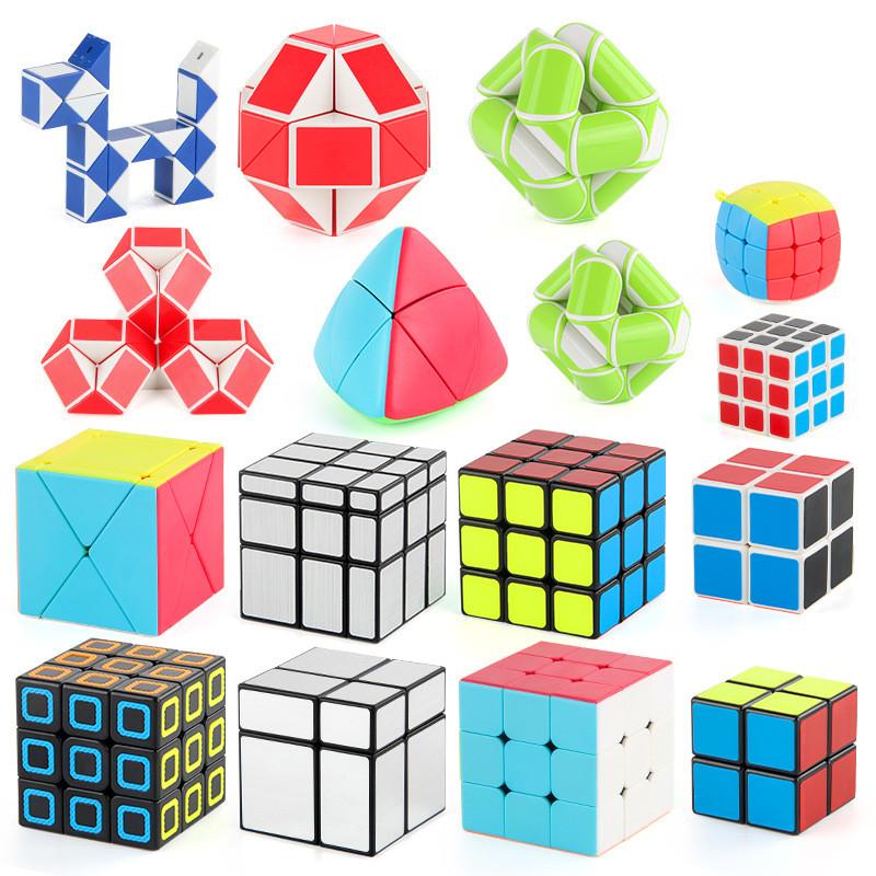 Unique Panxin Shaped Magic Cube Set With Colorful Three Layered Cubes For Brain Teasers