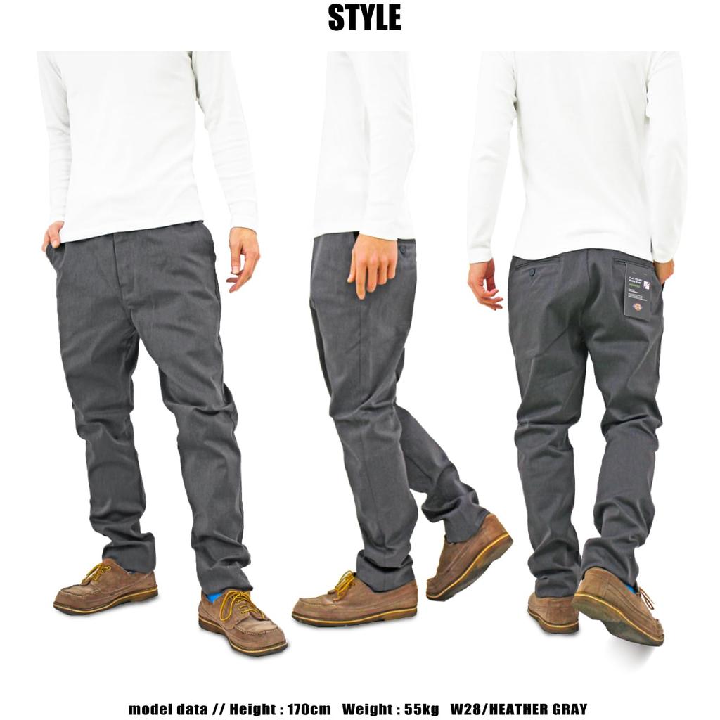 Dickies Work Pants Jodhpur Stretch Army Chino WD5876N 28