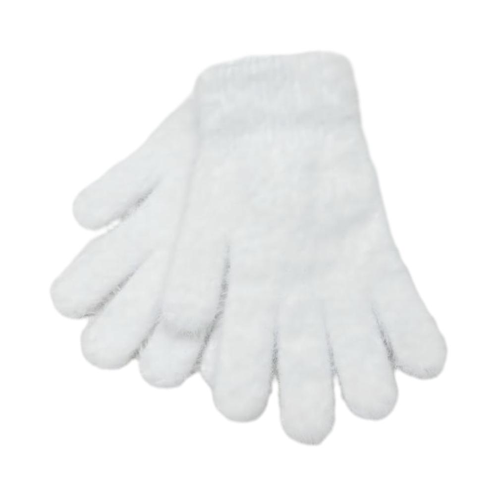 

Перчатки изготовлены из мягкого и шелковистого меха кролика, который согреет вас зимой. белый